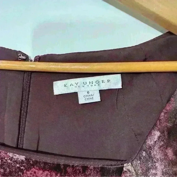 NWT KAY UNGER Bow Layne Jacquard Column Dress - Picture 11 of 15